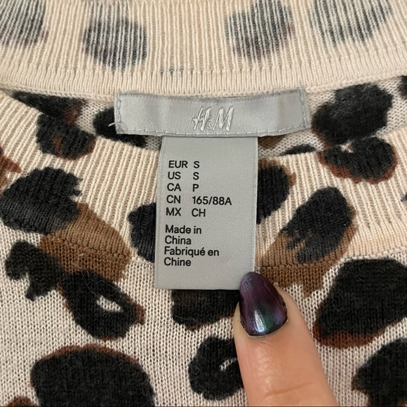 Leopard print sweater - Picture 3 of 3